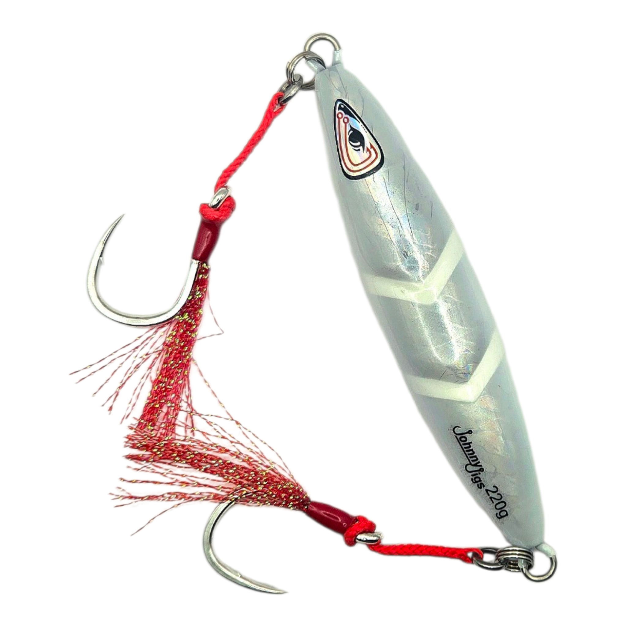 One Drop Silver Ghost Glow Slow Pitch Jig