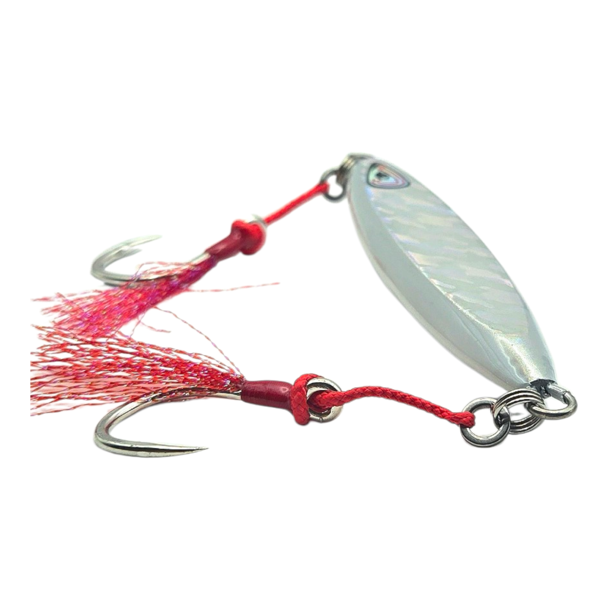 One Drop Silver Ghost Glow Slow Pitch Jig