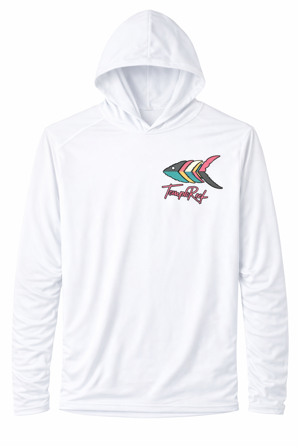 Temple Reef® Saltwater Sanctuary UV Hooded Fishing Shirt
