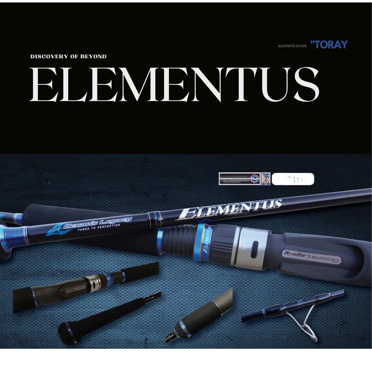 Ocean’s Legacy Elementus Deep Jigging Rod