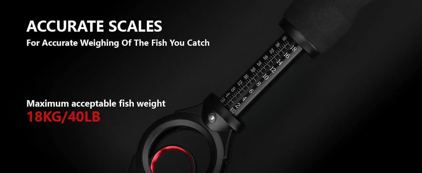 Gomexus Aluminum Fish Gripper with Scale