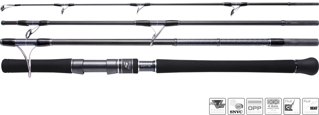 Hearty Rise Skywalker Travel Popping Rod