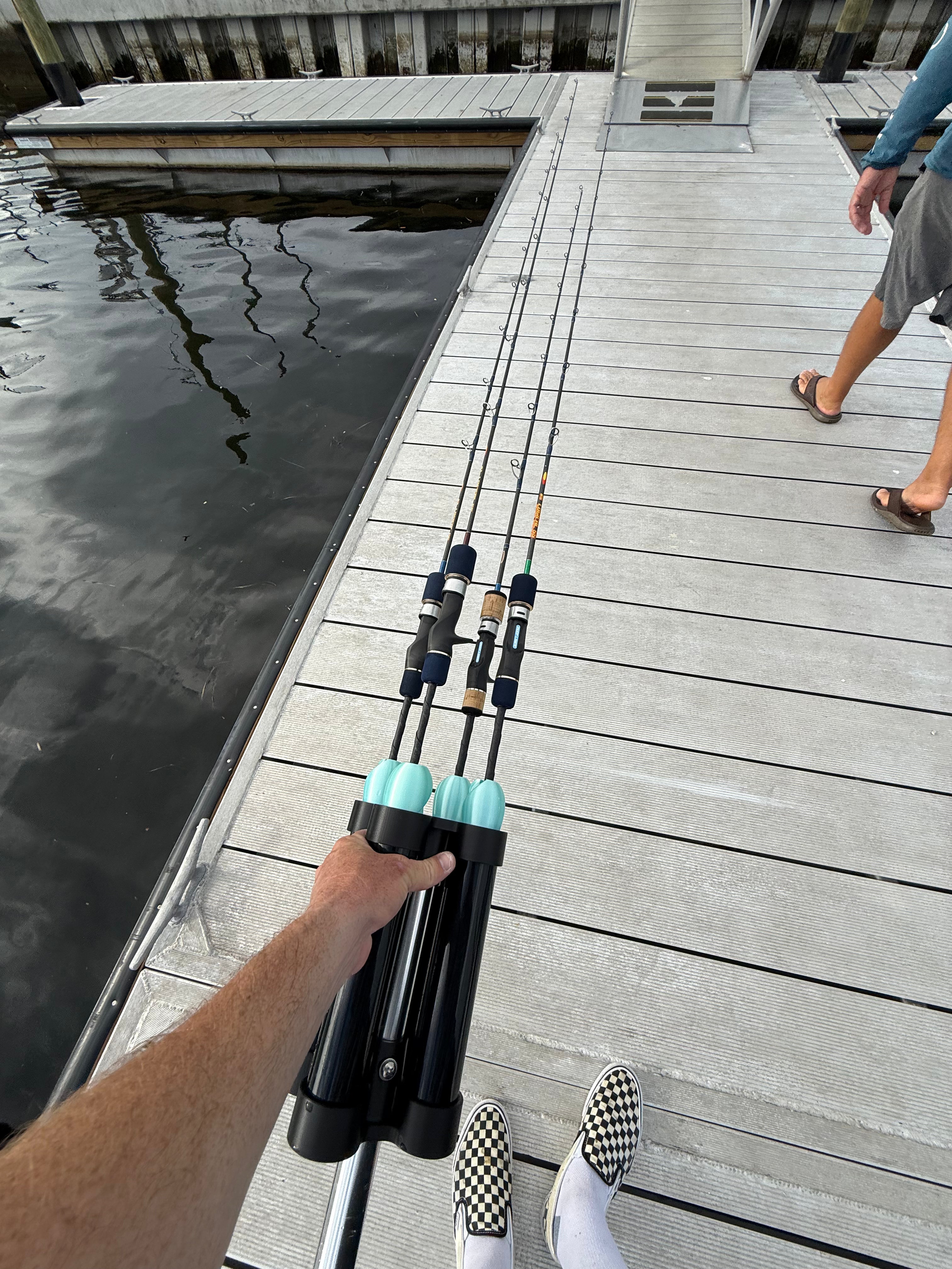 The Rod Quad by Jig Worx – 4-Rod Holder Expansion | Made in USA