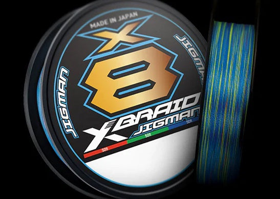 XBraid X8 Jigman Slow Pitch Jigging Braid | PE 2.5–3.0 Color