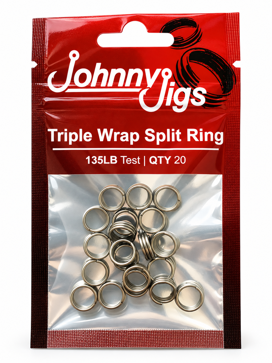 Johnny Jigs® Triple Wrap Super Split Rings