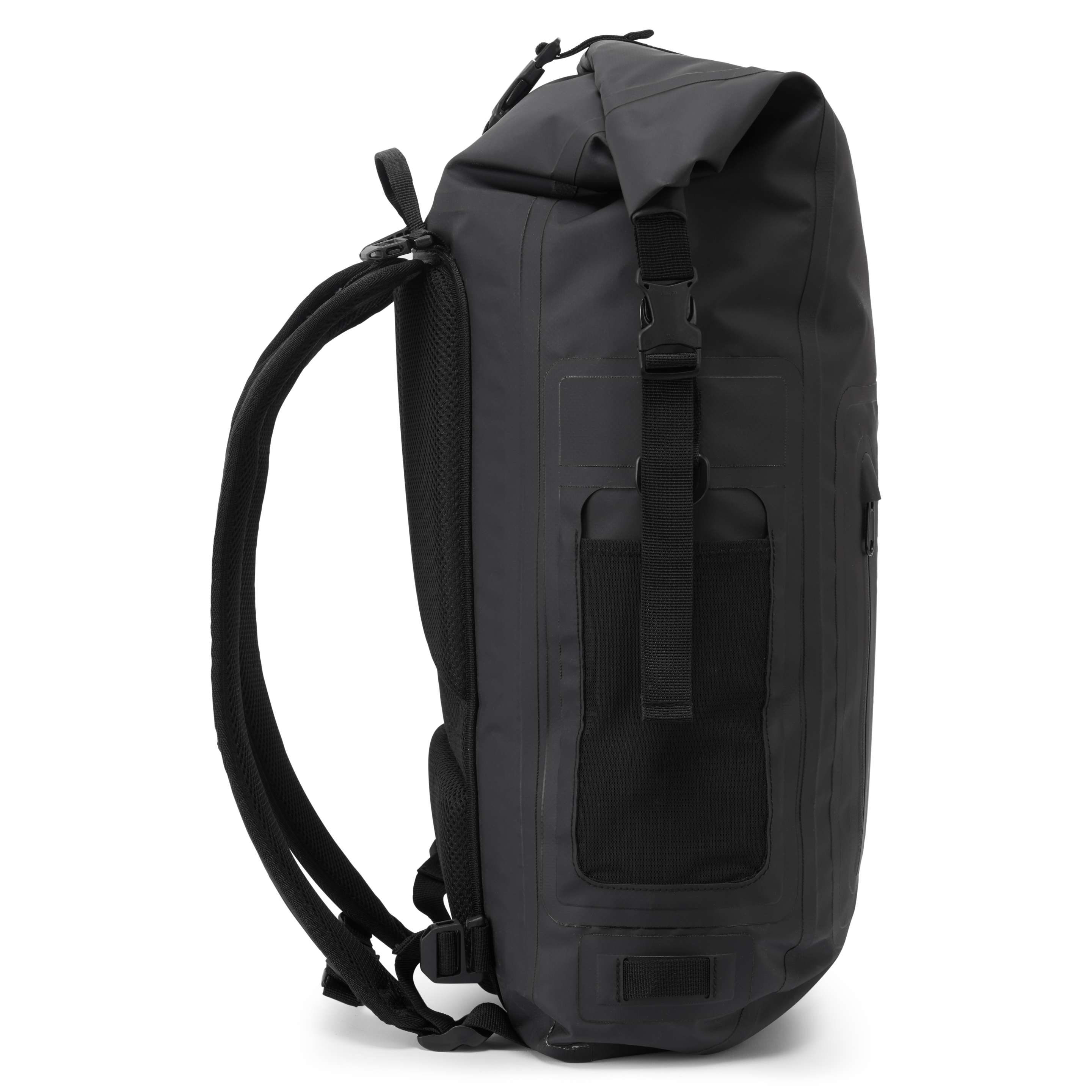 Voyager 30L Waterproof Rolltop Backpack - Black