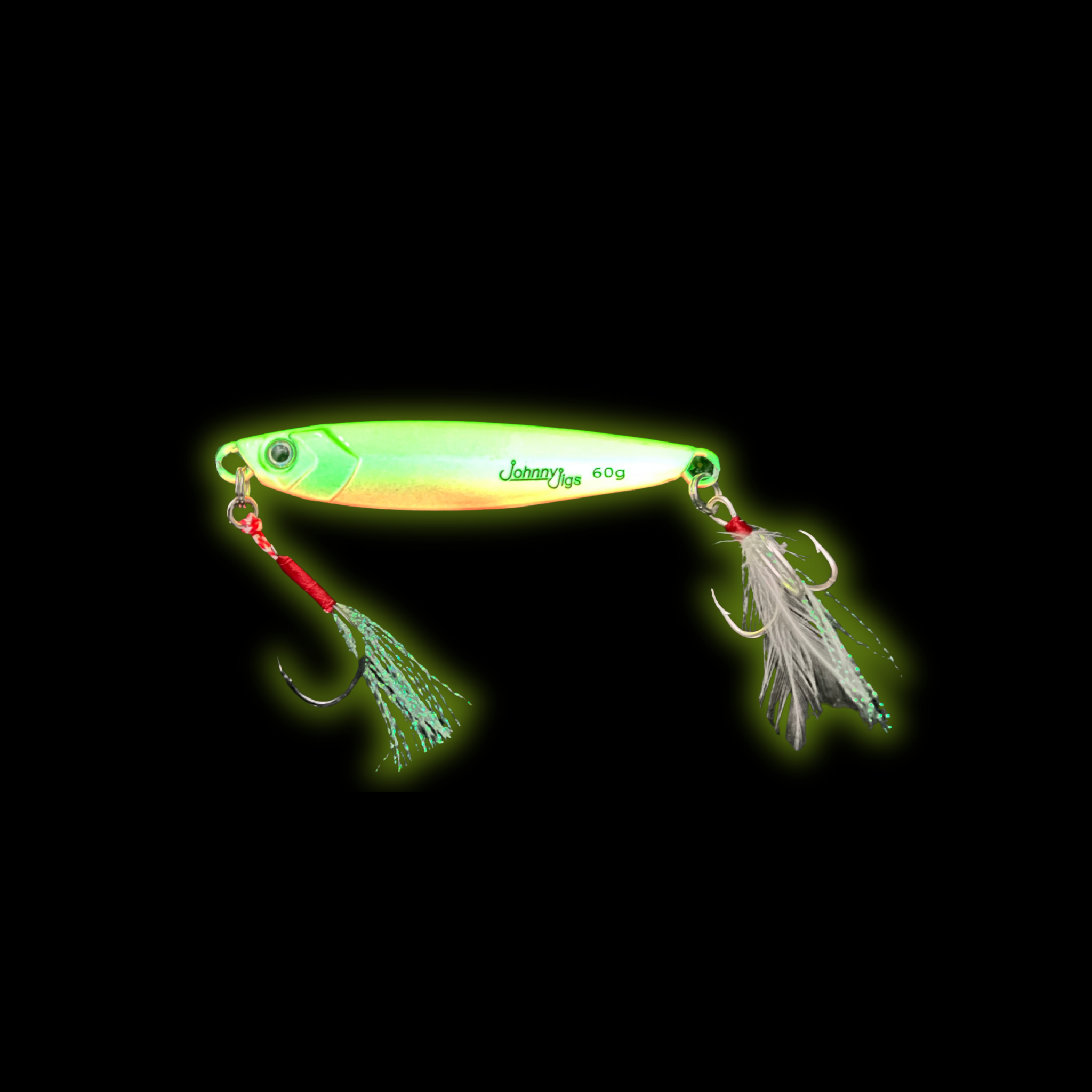 Johnny Jigs® Long Casting Jig - All Glow