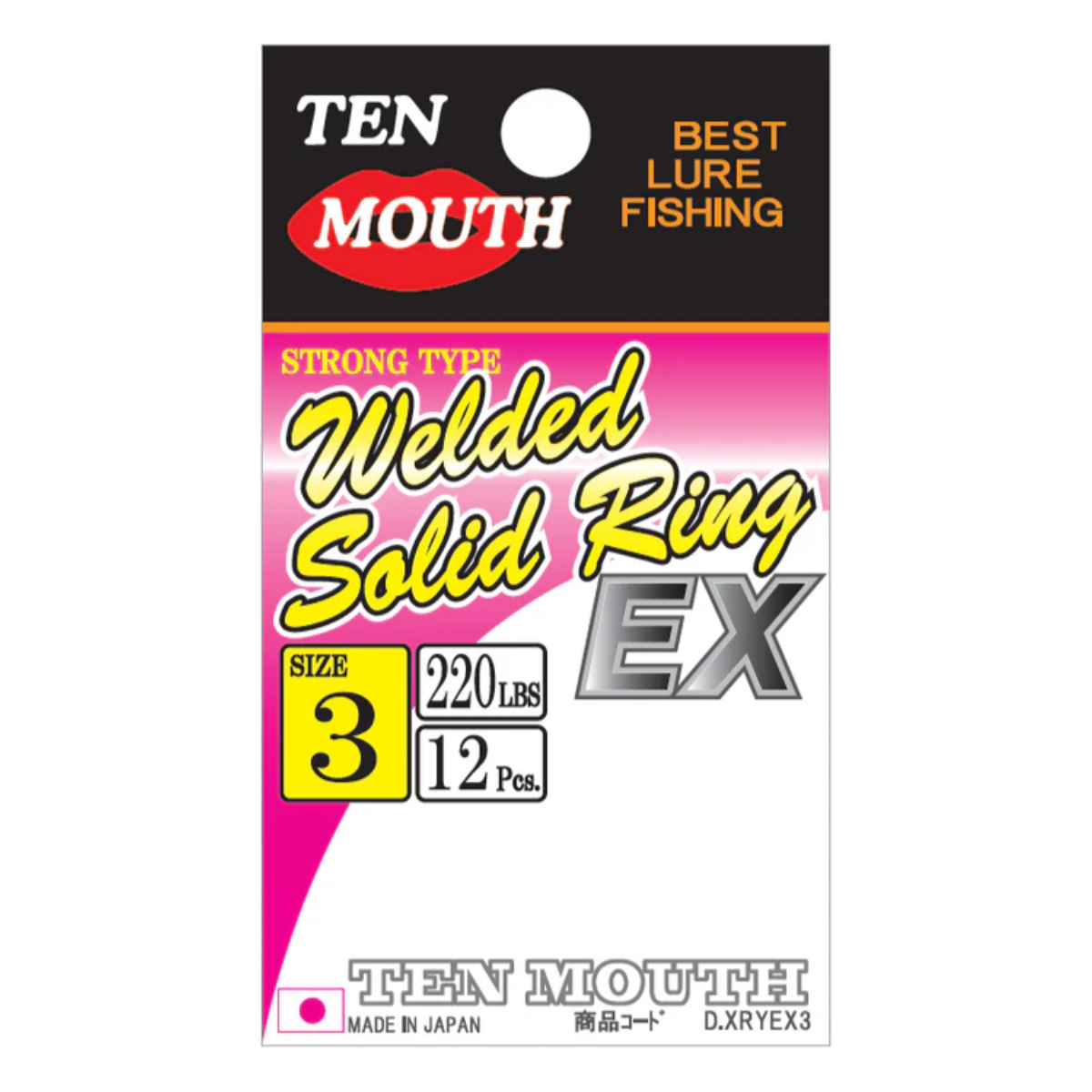 NT Ten Mouth Welded Solid Ring