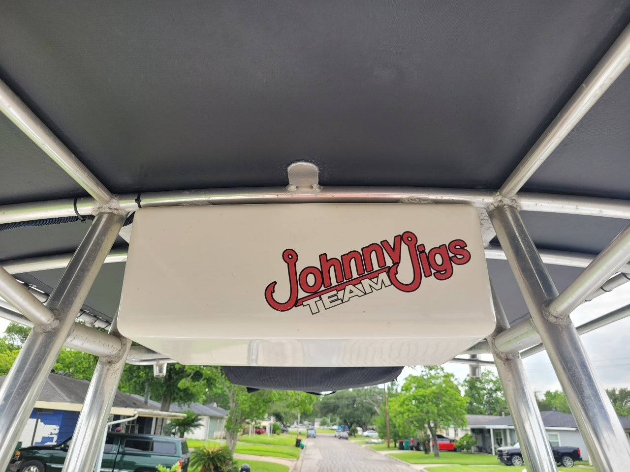 Team Johnny Jigs® Boat Decal | 14” Performance Sticker