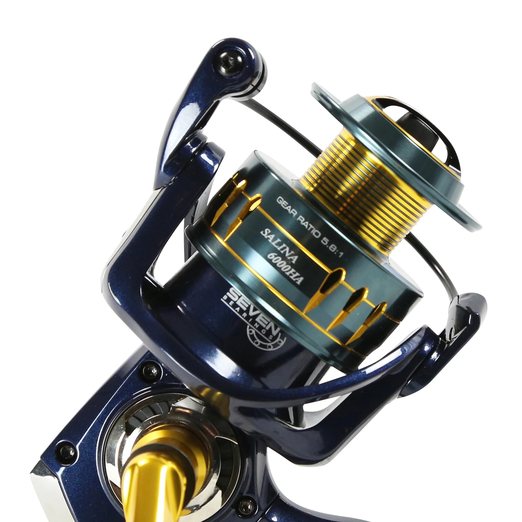 Temple Reef® Vortex 2.0 & Okuma® Salina 4000 Light Casting Combo (FREE Jigs)