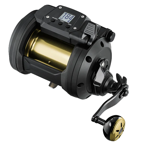 daiwa electric reels malaysia REEL SEABORG SB800MJ DAIWA ELECTRIC REEL SEABORG SB800MJ Powerful Megatwin (switchable between high/low gear English version LCD Magsealed ball Bearing Oversize SIC line guide Jog Power Lever Drag radiator Convenient 12 Buy Daiwa Electric Reel Online
