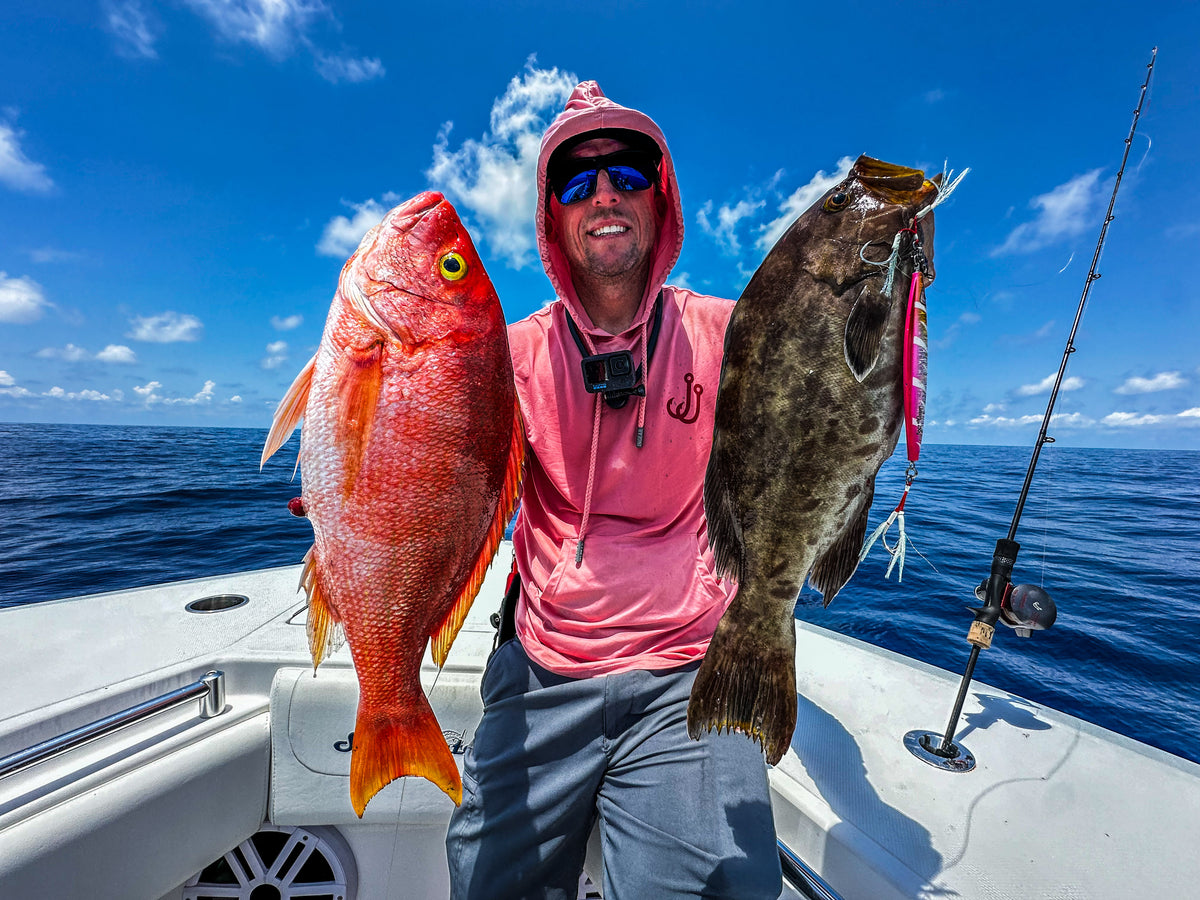 Torpedo Glider UFO Guava Glow Slow Pitch Jig