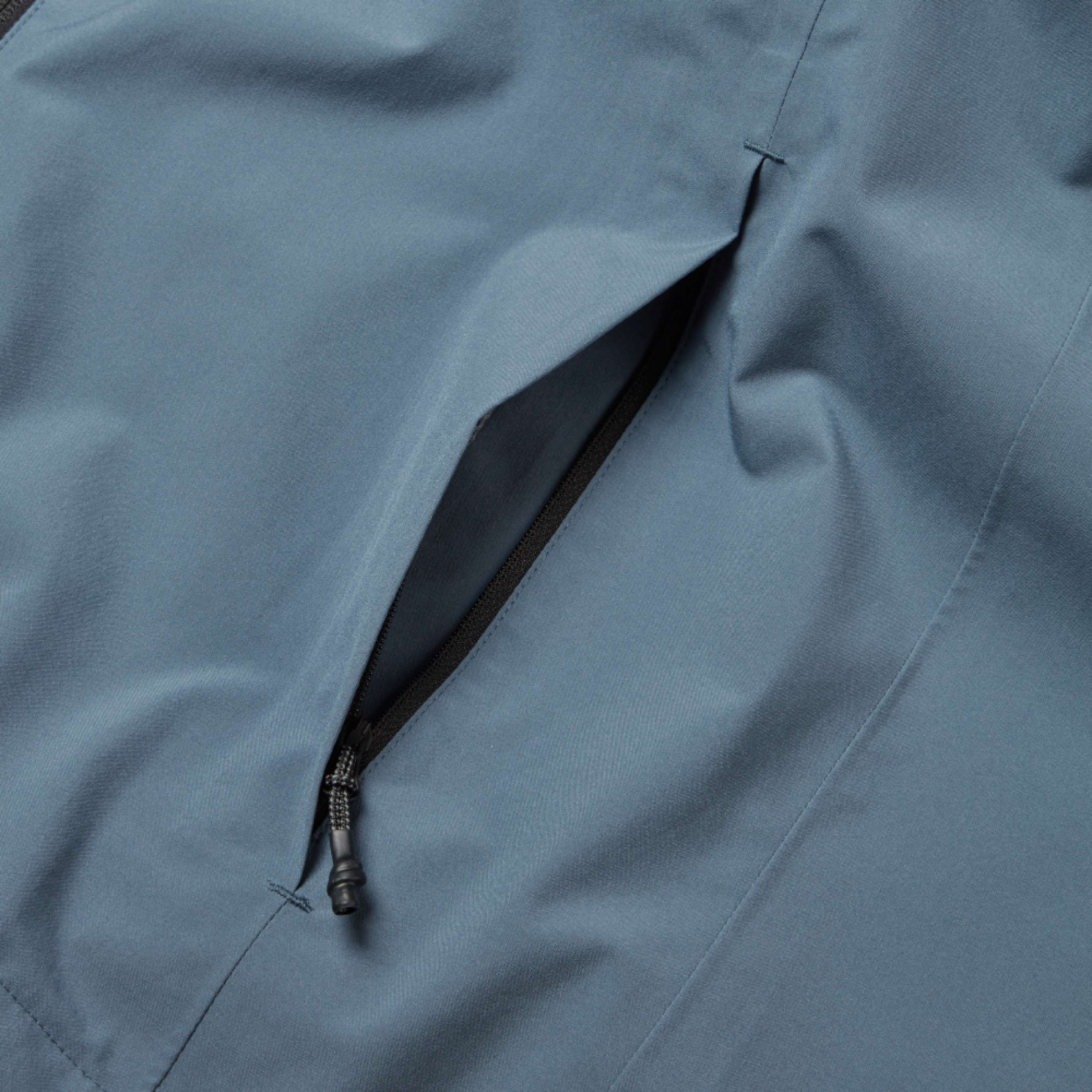 Voyager Hooded Waterproof Jacket - Storm Blue