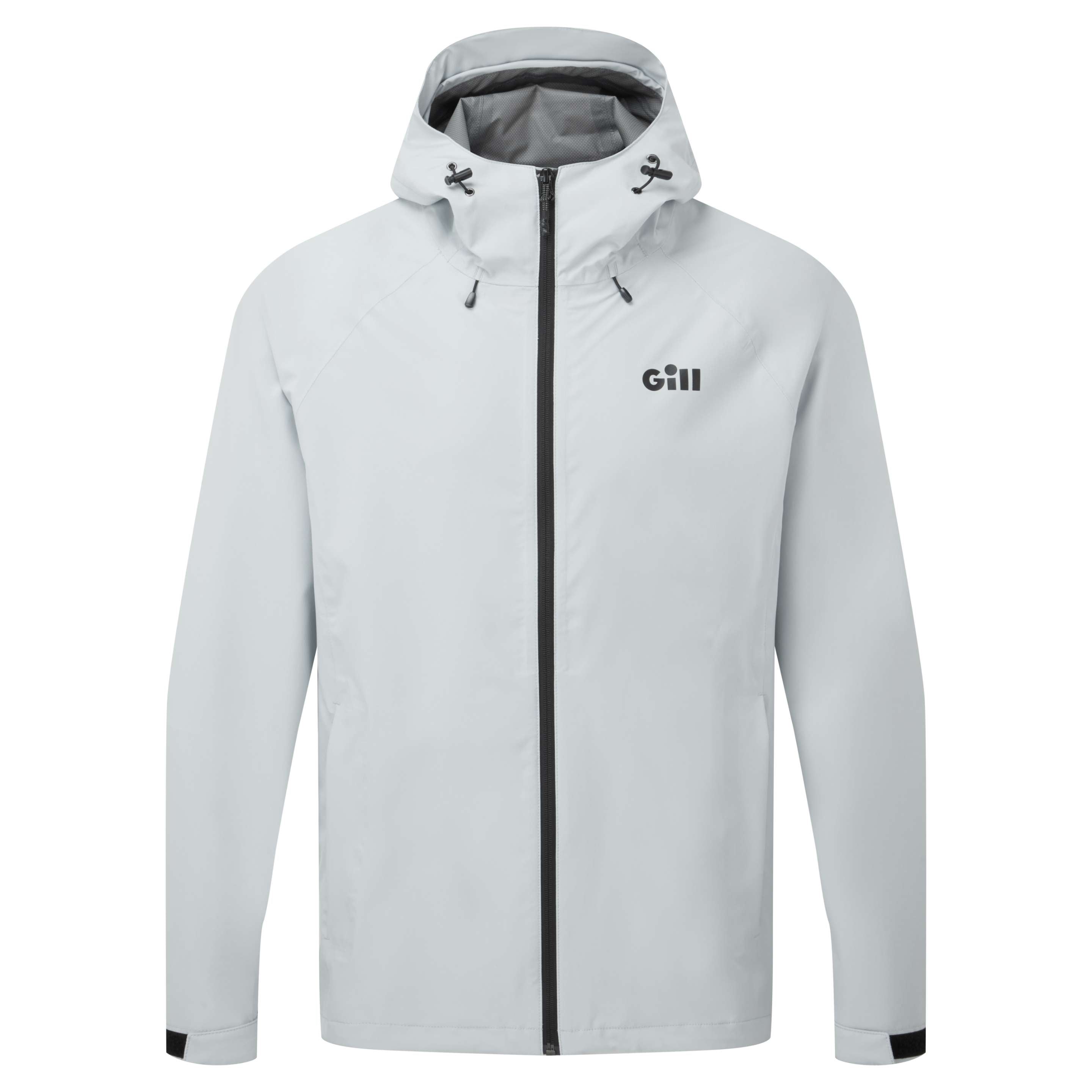 Voyager Hooded Waterproof Jacket - Light Grey