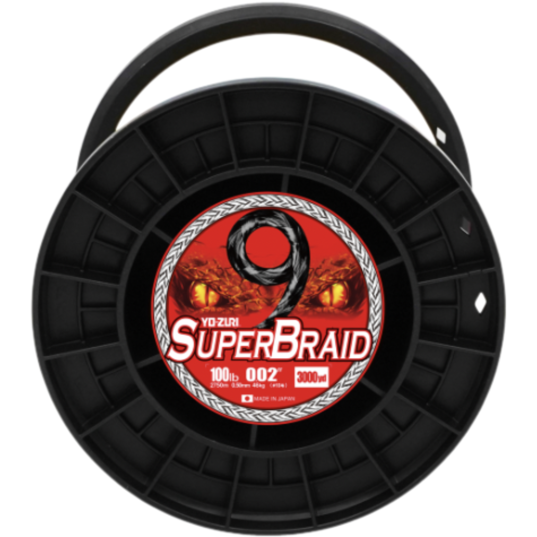 Yo-Zuri SuperBraid 9 – 9-Strand PE Braid | White & Five-Color