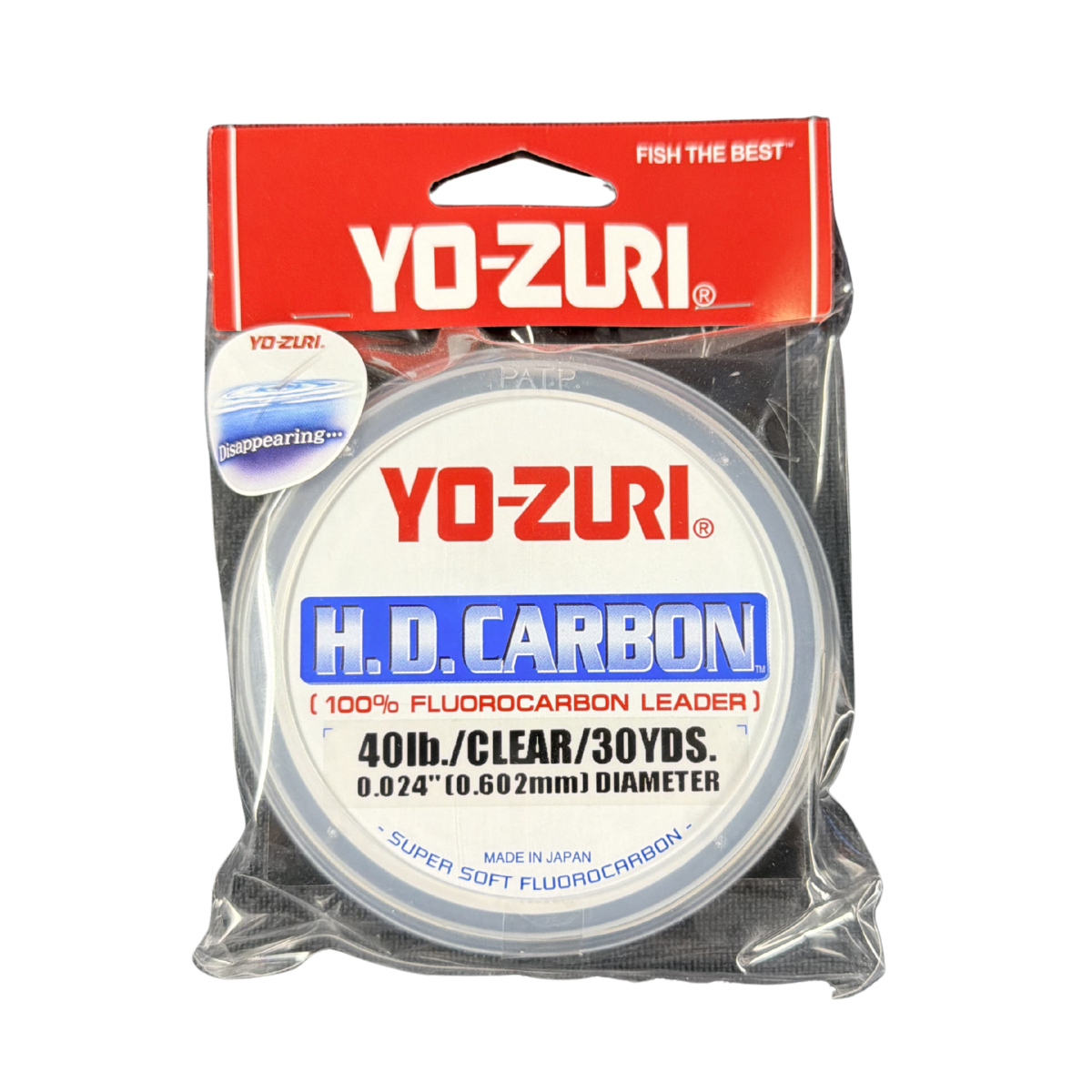 Yo-Zuri H.D. Carbon Fluorocarbon Leader | Johnny Jigs