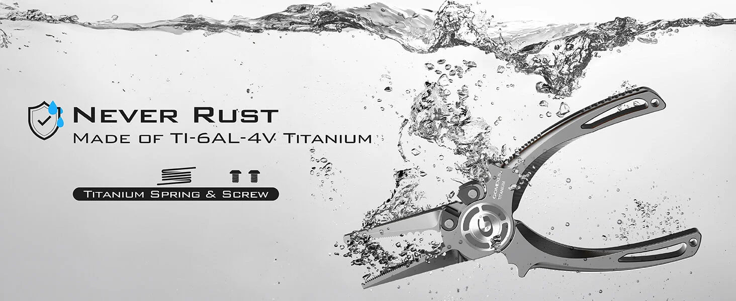 Gomexus Titanium Fishing Pliers