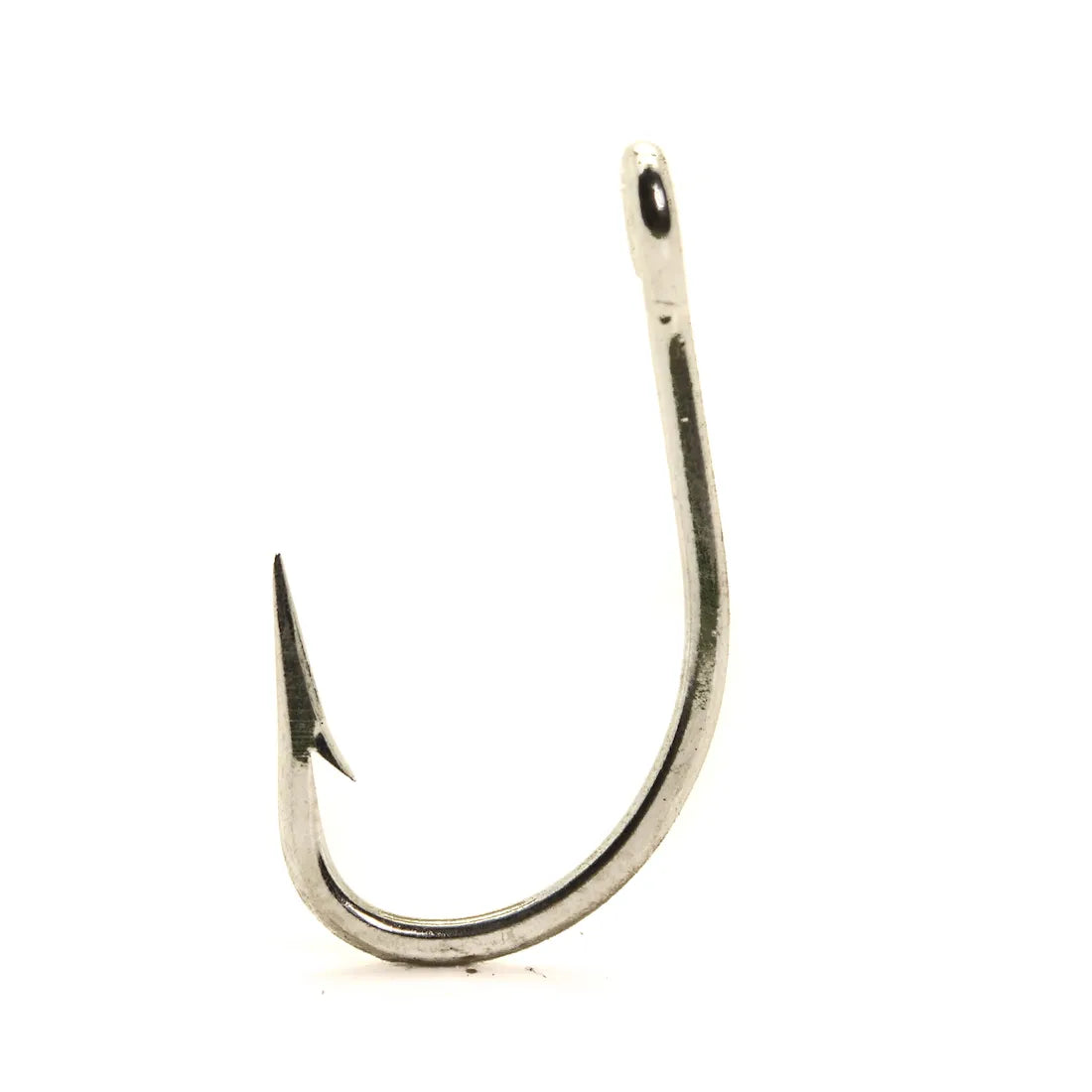 100 MUSTAD HOOKS 5/0 OPEN soft EYE O'SHAUGHNESSY TINNED Make Lures