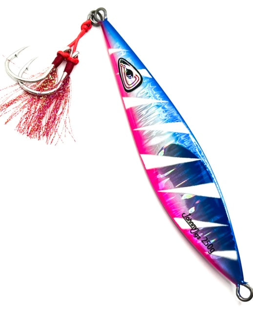 Slow Pitch Jig Super Sonic | Johnny Jigs | Blue/Pink