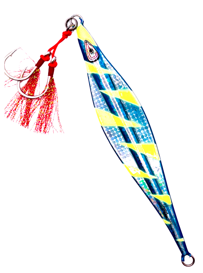 Flying Wing "Disco Blues" Glow Slow Pitch Jig