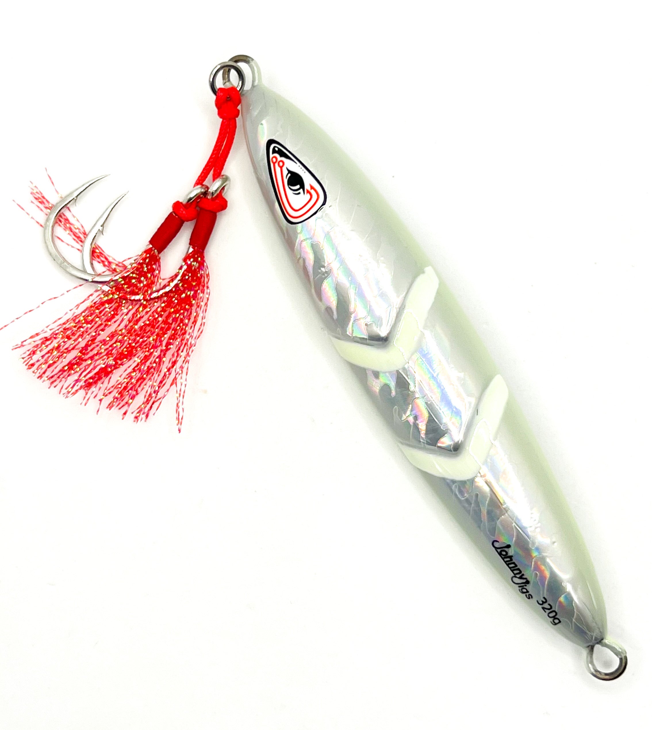 One Drop Silver Ghost Glow Slow Pitch Jig