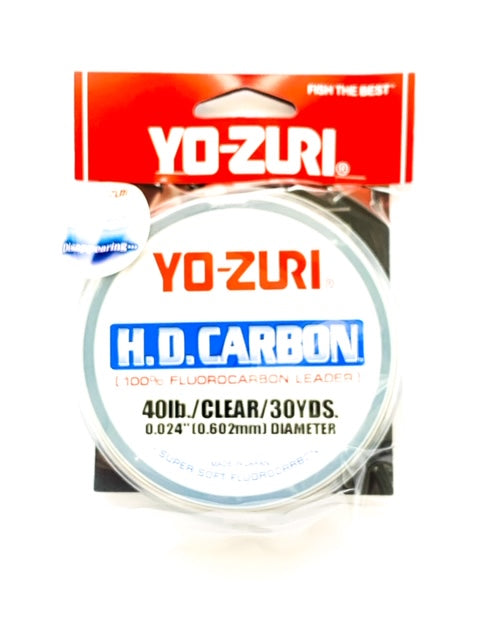 Yo-Zuri HD Carbon Fluorocarbon Leader 60 lb