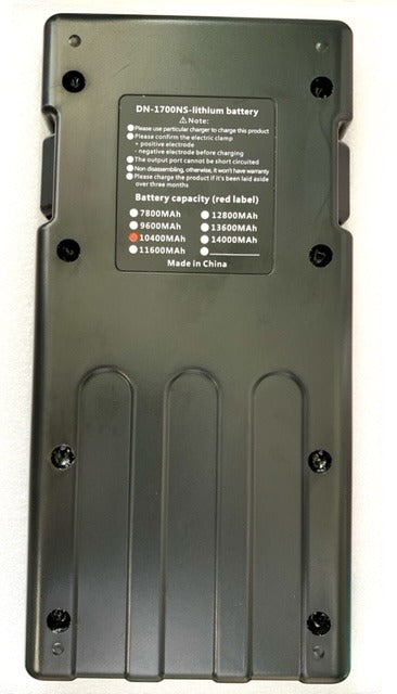 Super Lithium Battery DN1700-NS with shoulder case,strap, charger