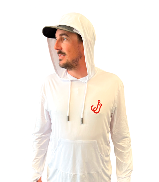 JohnnyJigs L/S UV Hooded Fishing Shirt