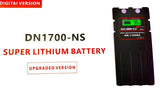 Super Lithium Battery DN1700-NS  with shoulder case,strap, charger