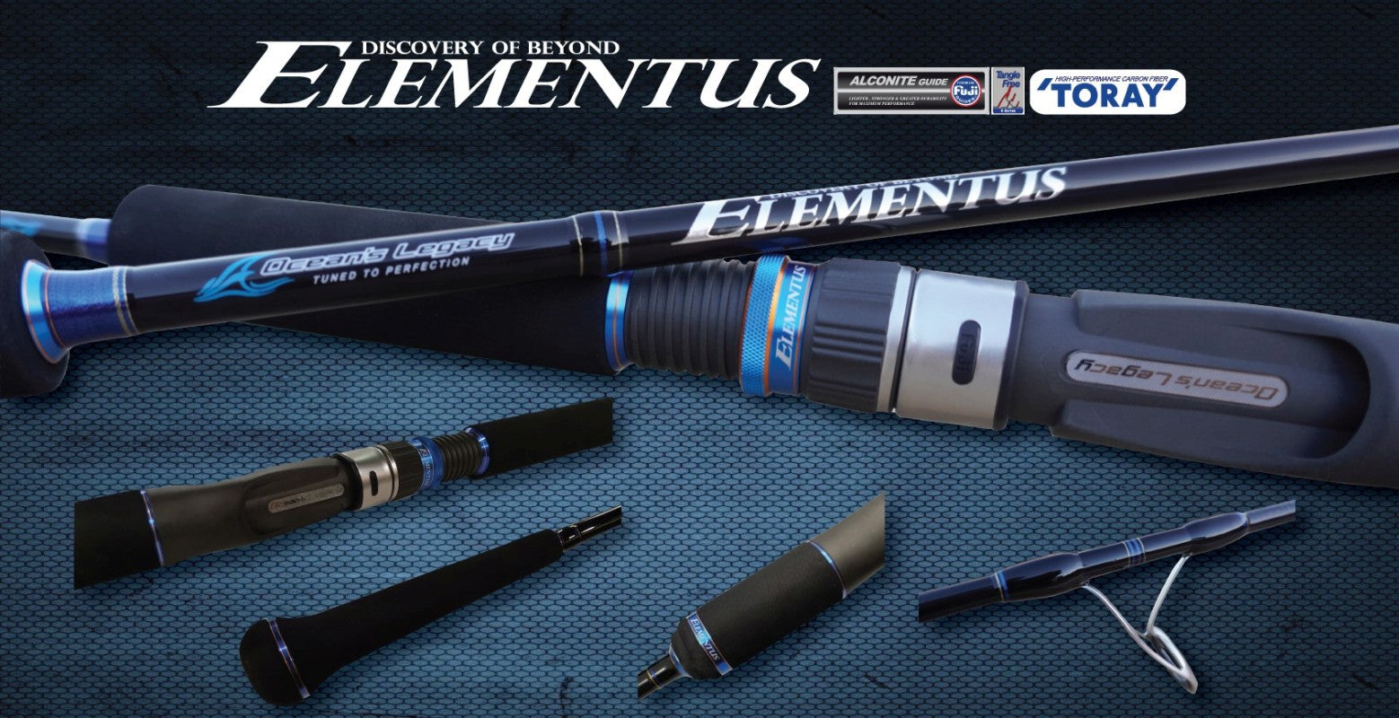 Ocean's Legacy Elementus Deep Jigging Rod