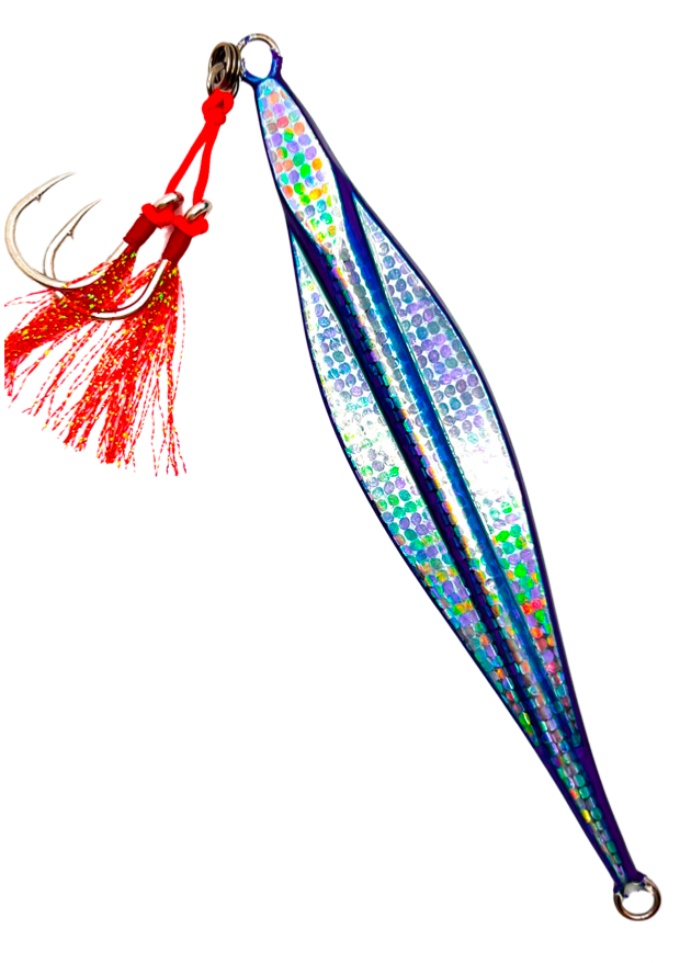 Flying Wing "Disco Blues" Glow Slow Pitch Jig