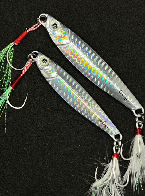 Casting Jig Lures 30g 40g 60g Jigging Lure Slow Jig Metal Jig Tuna Lures  Cheap Fishing Tackle Saltwater - (Color: A 60g), Jigs -  Canada