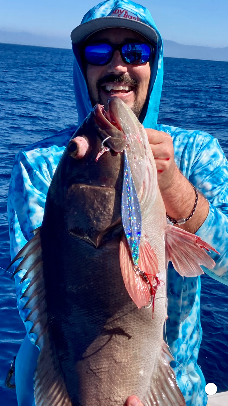 Flying Wing "Disco Blues" Glow Slow Pitch Jig