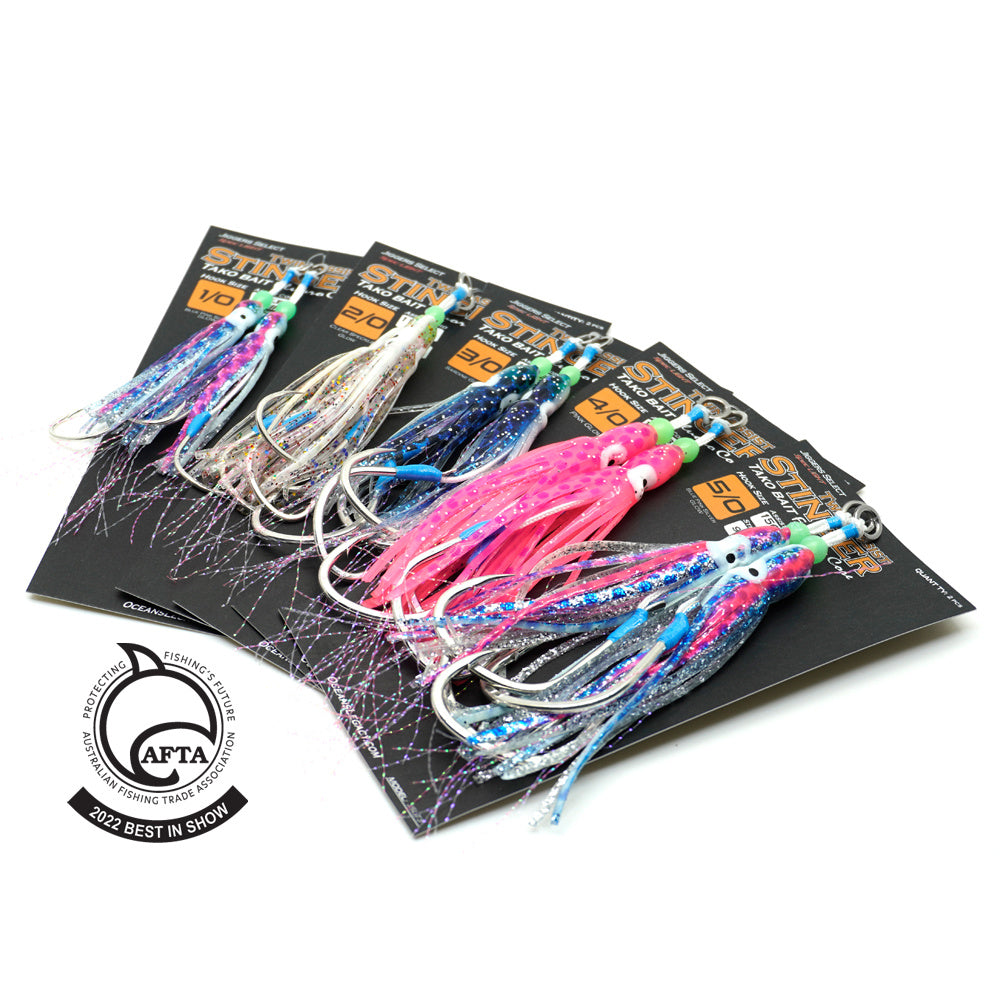 Ocean's Legacy Tako Bait Stinger Twin Assist Hooks Ocean's Legacy Tako Bait Stinger Twin Assist Hooks