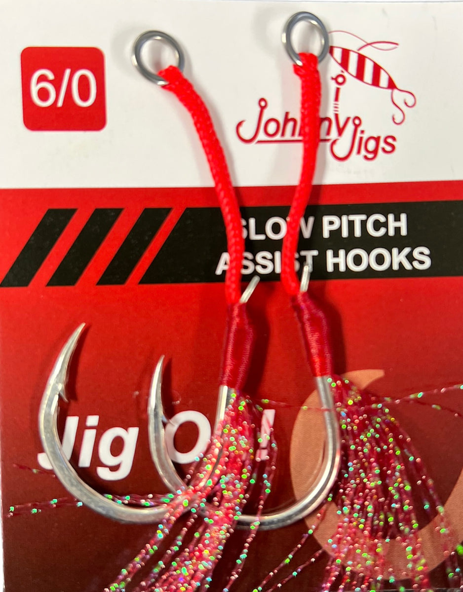 Johnny Jigs Single Assist Hooks - Each