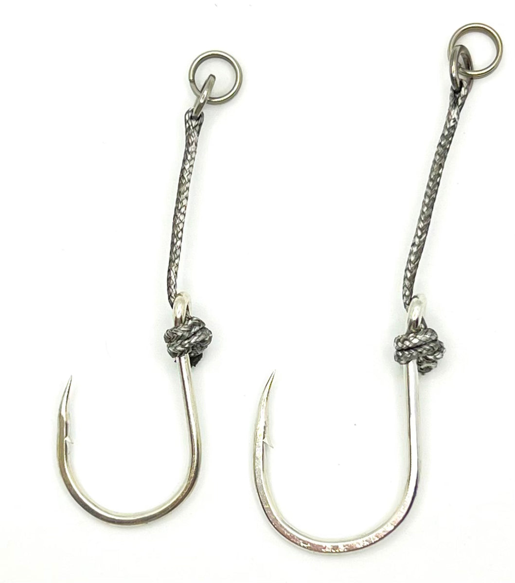 JYG Tuna Single Assist Hook With Feather - Capt. Harry's – Capt. Harry's  Fishing Supply