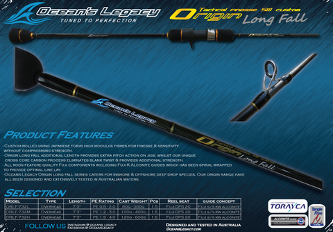 Oceans Legacy Origin Series rod