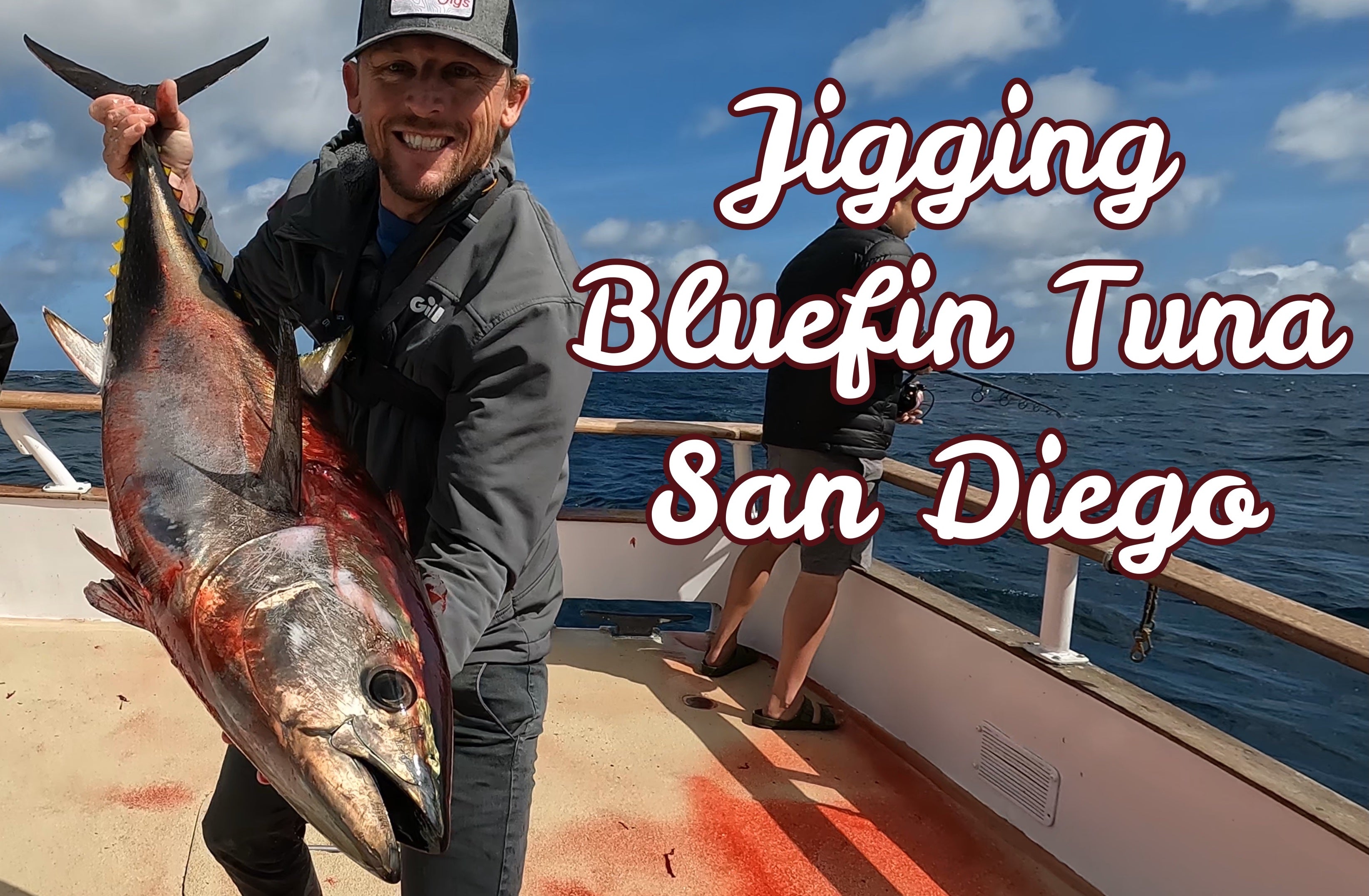 Slow Pitch Jigging Bluefin Tuna San Diego California Pacific Ocean Fishing