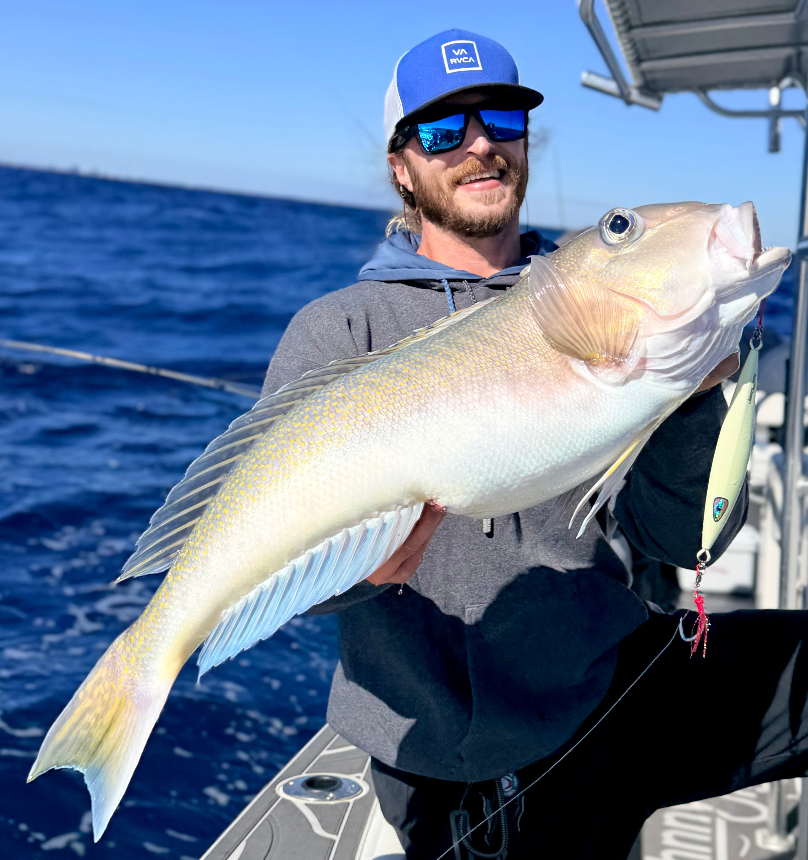Flat Back Moon Rock Glow Limited Edition Slow Pitch Jig | Johnny Jigs