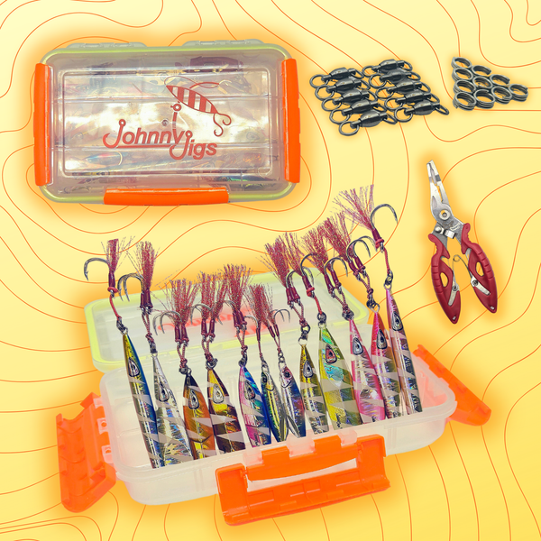 GTフィッシャーズ MAIKO ルアー 120g ／PUNPKINGセット Micro Jig Kit - Adventure Pack (12 Jigs)