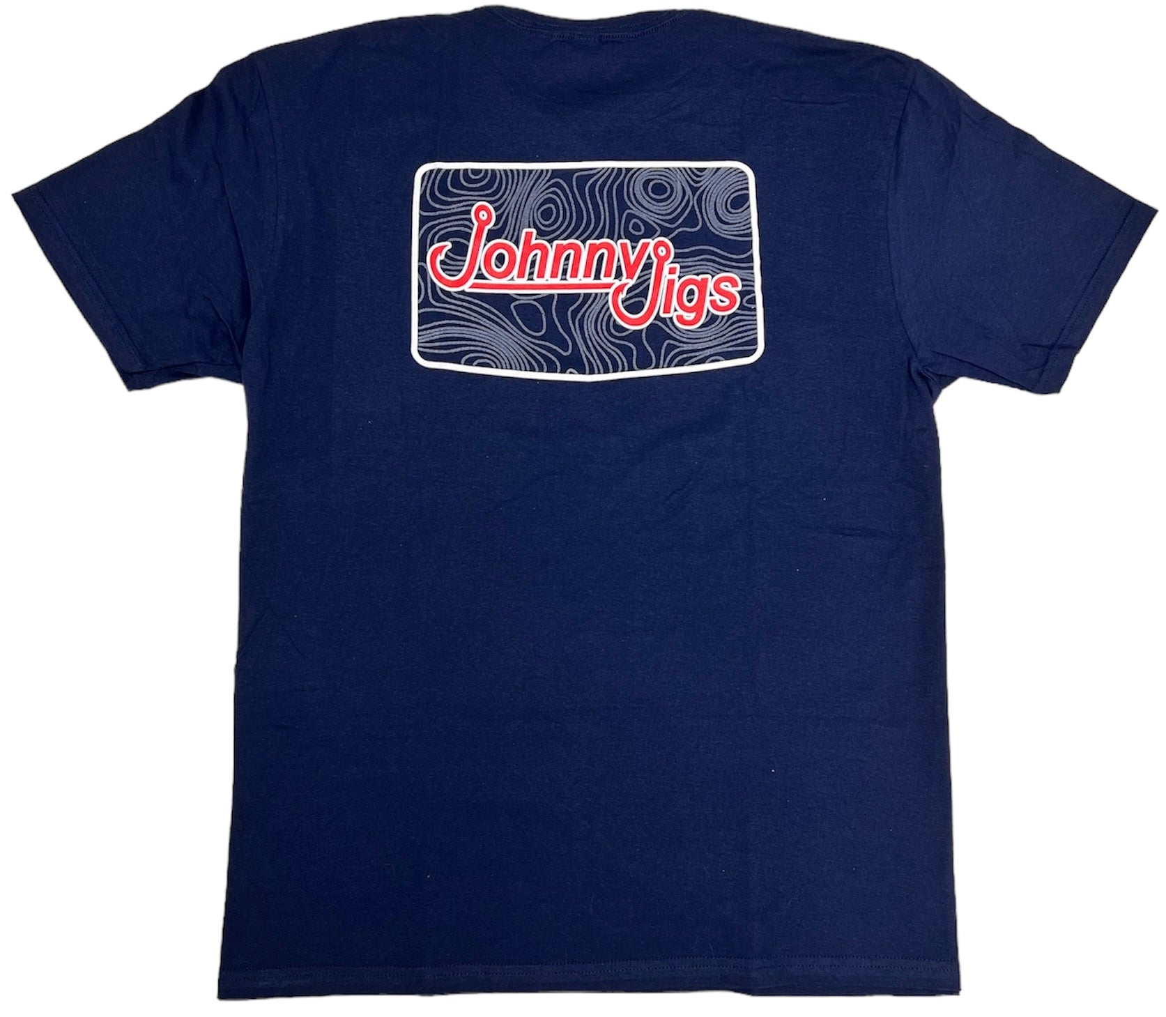 JohnnyJigs Topo Chart Soft Style T-Shirt