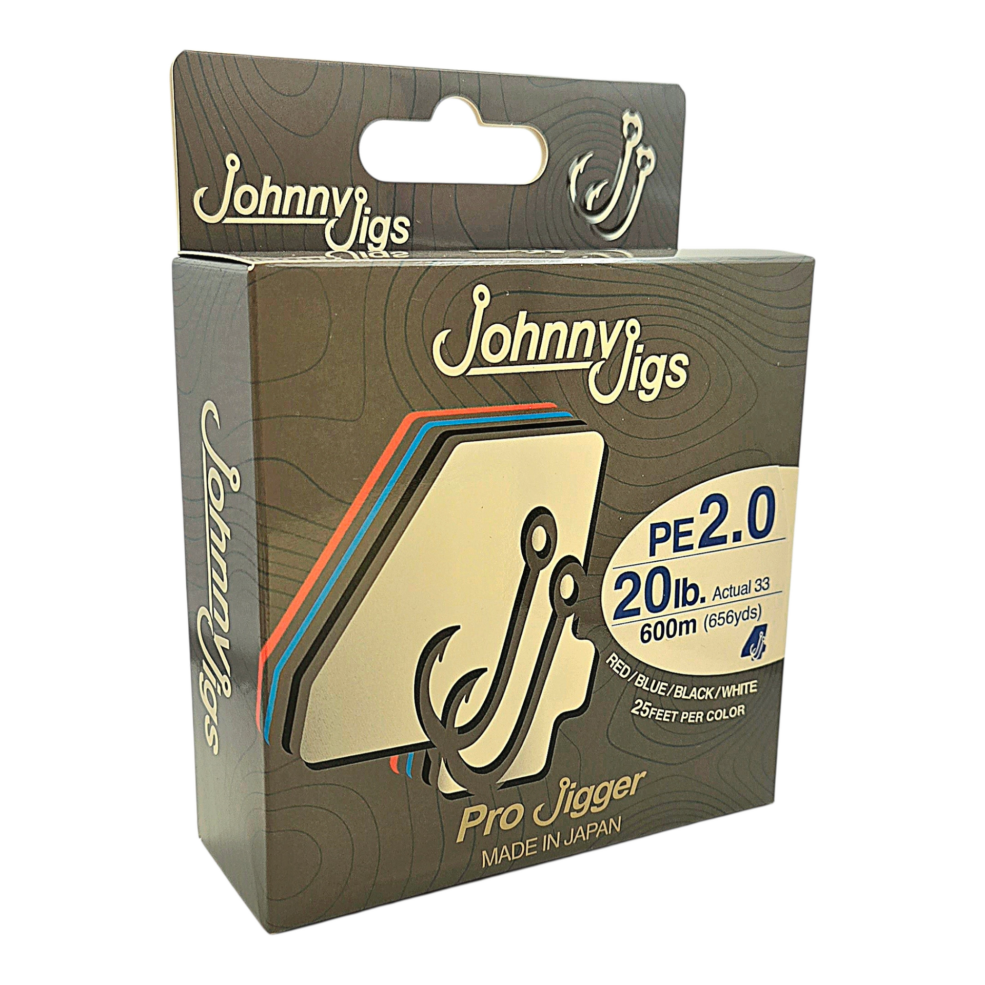 Johnny Jigs® Pro Jigger® Braid X4 | 4-Strand Slow Pitch Jigging
