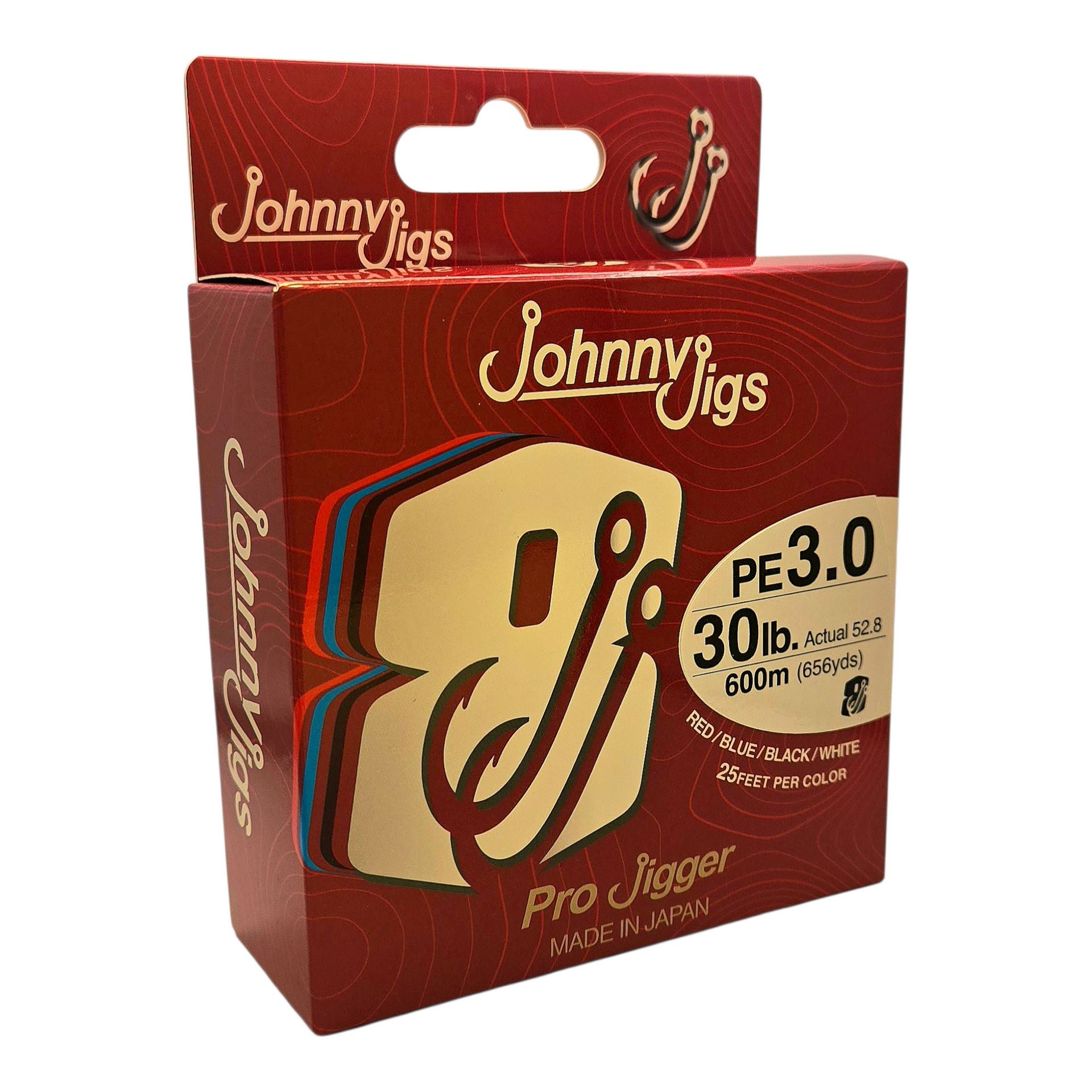 Johnny Jigs® Pro Jigger® Braid X8 | 8-Strand Smooth PE Line Made Johnny Jigs® Pro Jigger® Braid X8 | 8-Strand Smooth PE Line Made