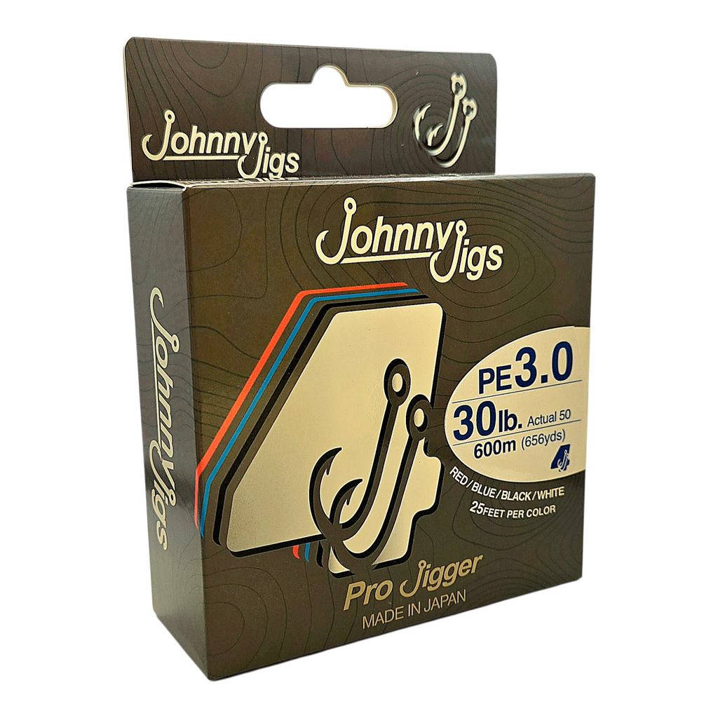 Jig Line Johnny Jigs® Pro Jigger® Braid X4 | 4-Strand Slow Pitch Jigging Line ...