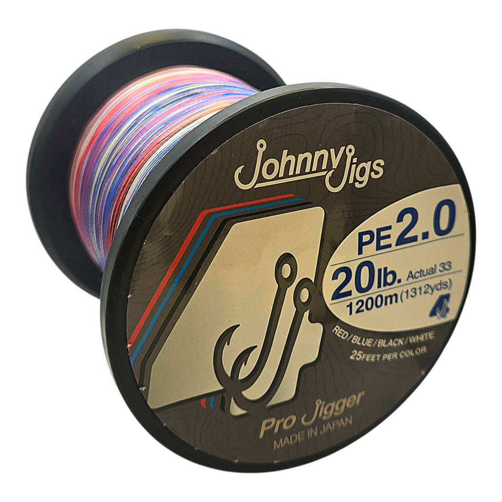 Jig Line Johnny Jigs® Pro Jigger® Braid X4 | 4-Strand Slow Pitch Jigging Line ...