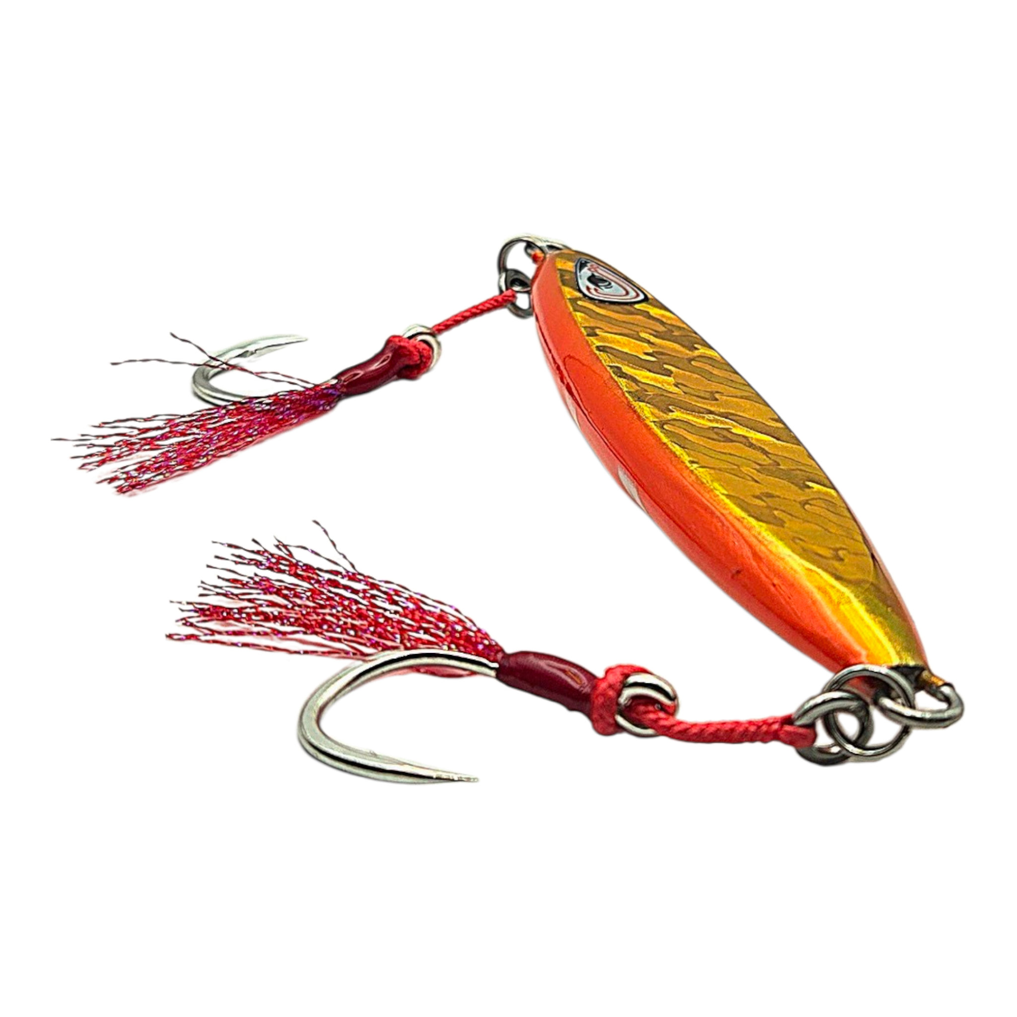 One Drop Orange/Gold Glow Slow Pitch Jig