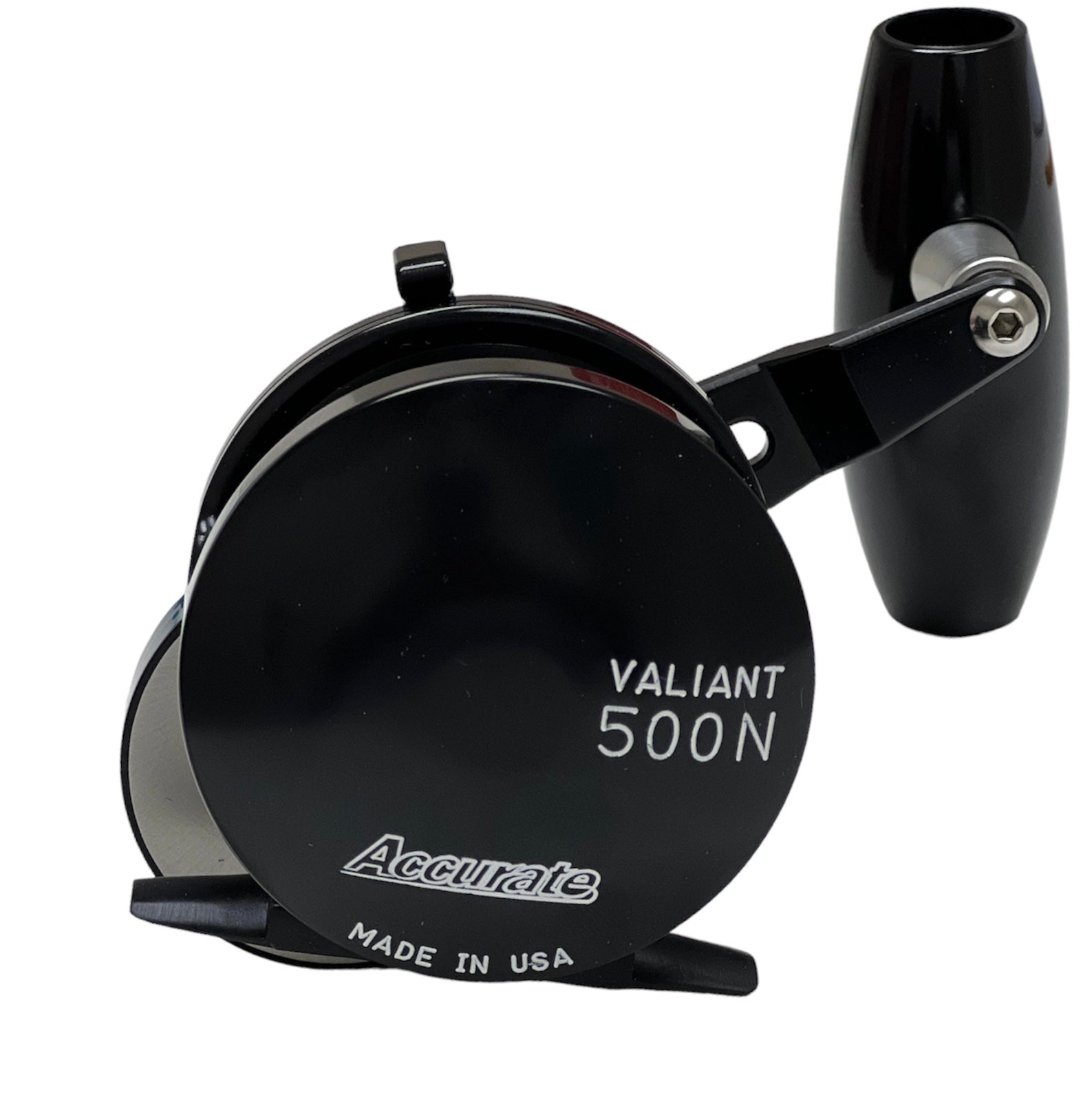 Accurate Boss Valiant 500N-SPJ Black Slow Pitch Reel