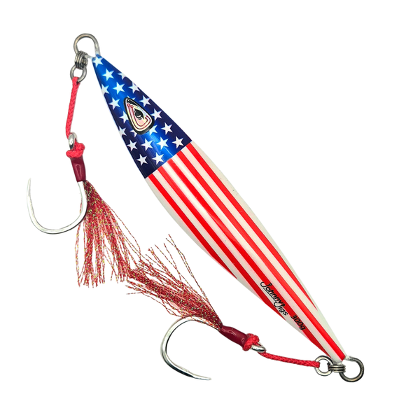 Flat Back Old Glory Limited Edition Slow Pitch Jig