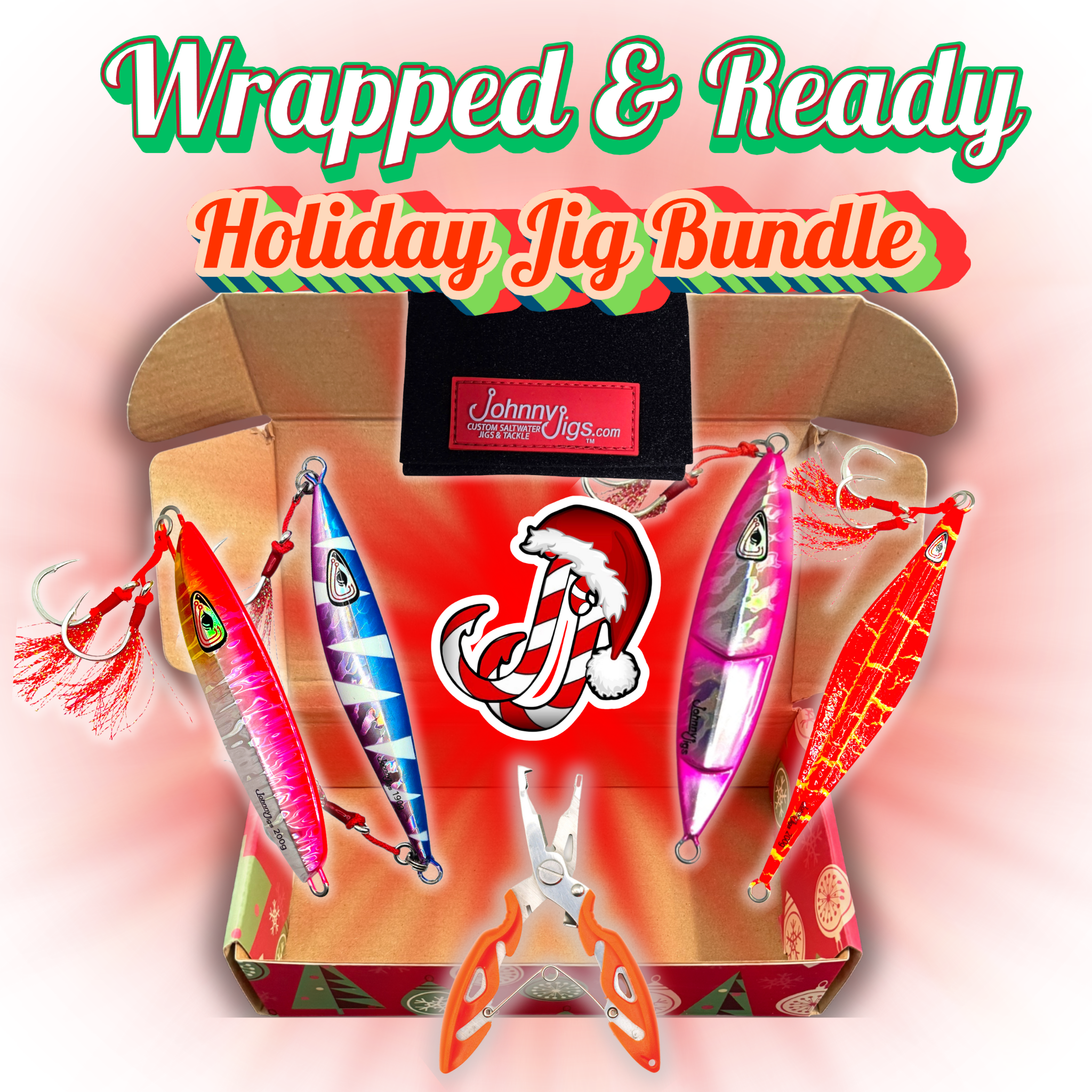 JohnnyJigs® Wrapped & Ready Holiday Jig Bundle