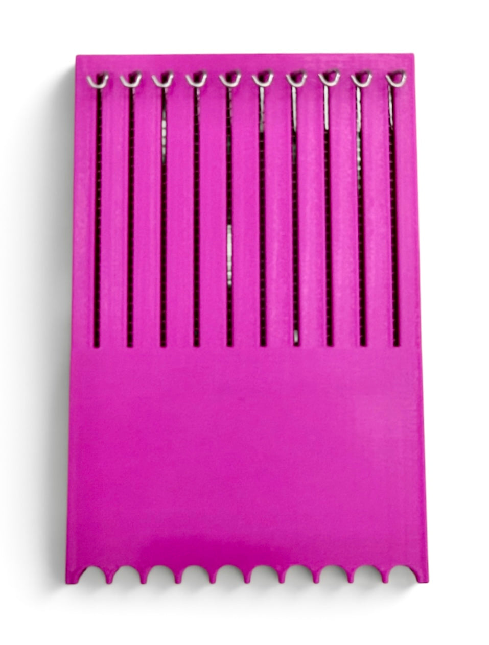 Jig WorX Assist Hook Holder | Compact Slow Pitch Jigging Hook Organizer for Twin & Single Assist Hooks